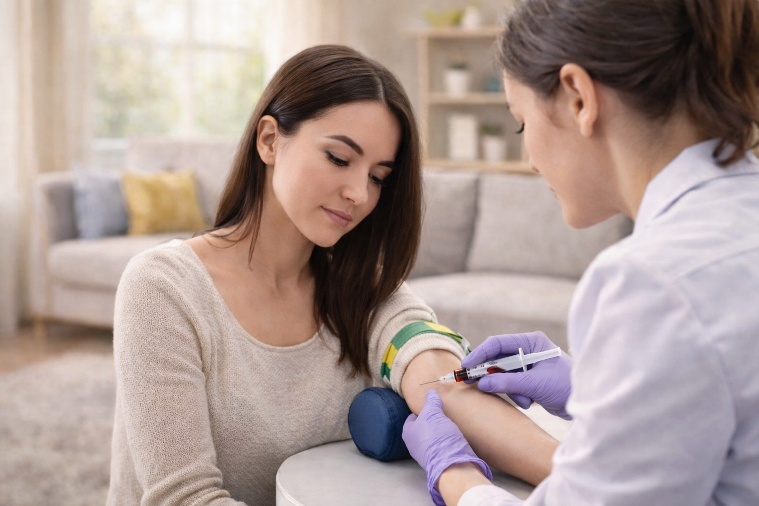 Взятие крови на дому - Евромедклиника 24